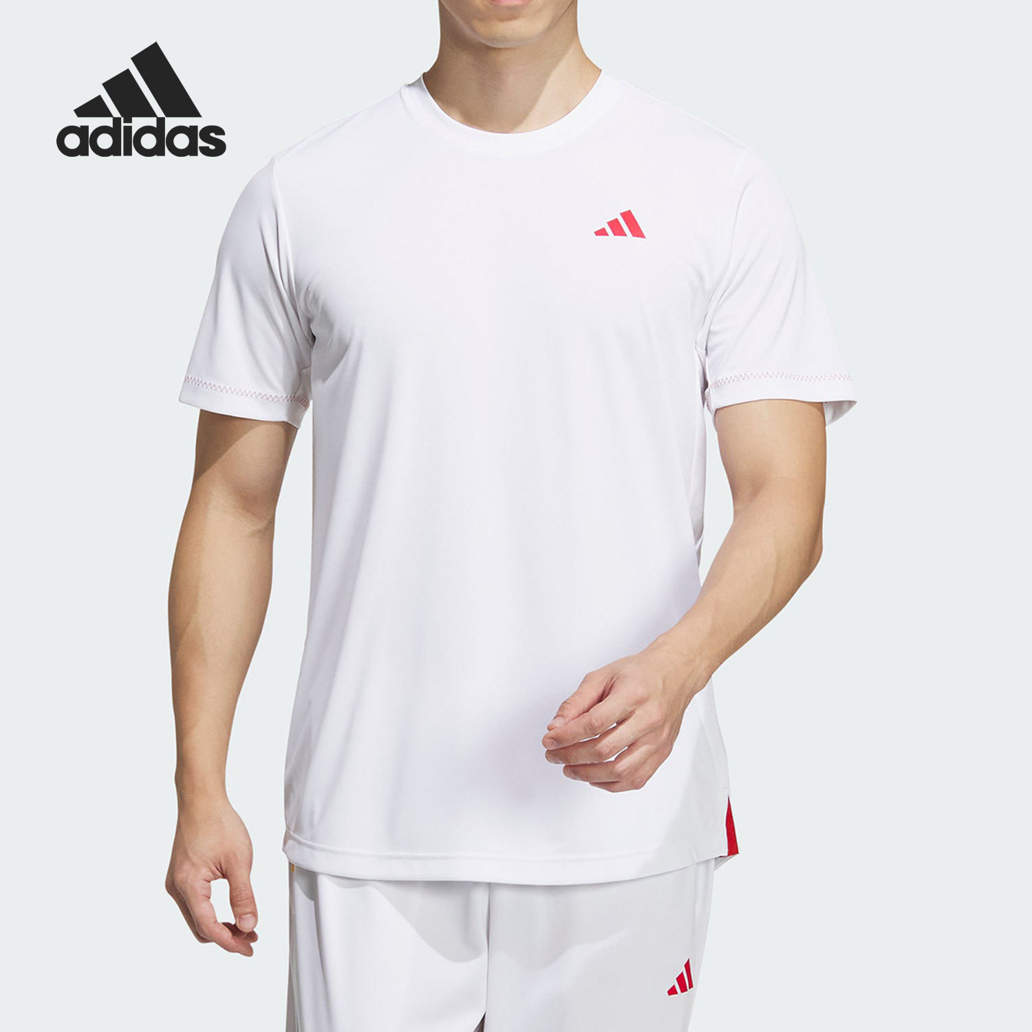 Adidas/阿迪达斯正品网球国家队同款男士运动短袖T恤IV7580