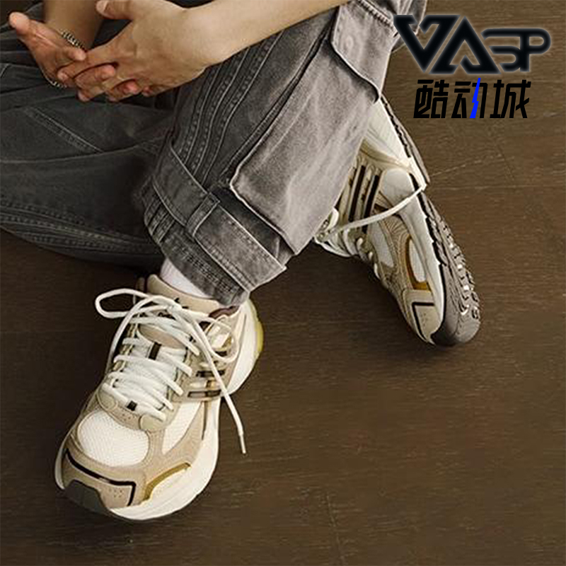 Adidas/阿迪达斯正品三叶草男女厚底经典透气运动老爹鞋JR8085