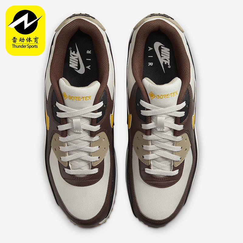 Nike/耐克正品Air Max 90男女低帮拼接气垫减震跑步鞋FD5810-201