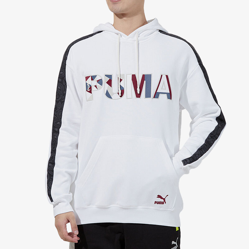 Puma/彪马正品休闲男子时尚潮流运动连帽卫衣套头衫534980-02