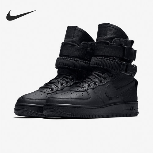 Nike/耐克正品女款舒适包裹性防滑高帮运动板鞋857872-002