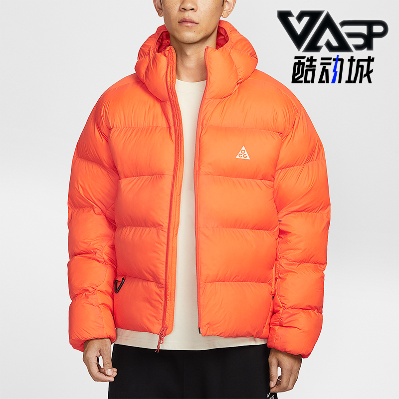 Nike/耐克正品Therma-FIT男士休闲保暖连帽宽松棉服FV8911-819