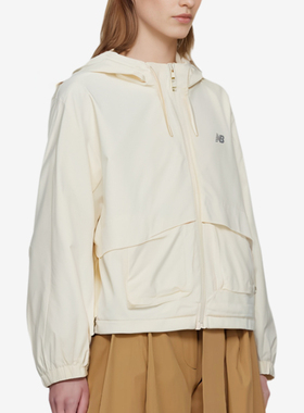 New Balance/NB正品新款女子运动休闲连帽夹克外套AWJ42306-TCM