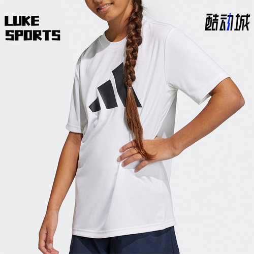 Adidas/阿迪达斯大童运动短袖