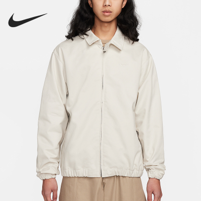 Nike/耐克正品春秋男士简约拉链休闲翻领夹克外套FN3231-104