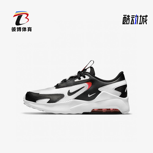 Nike/耐克正品AirMaxGS新款女白黑色休闲运动鞋CW1626-100
