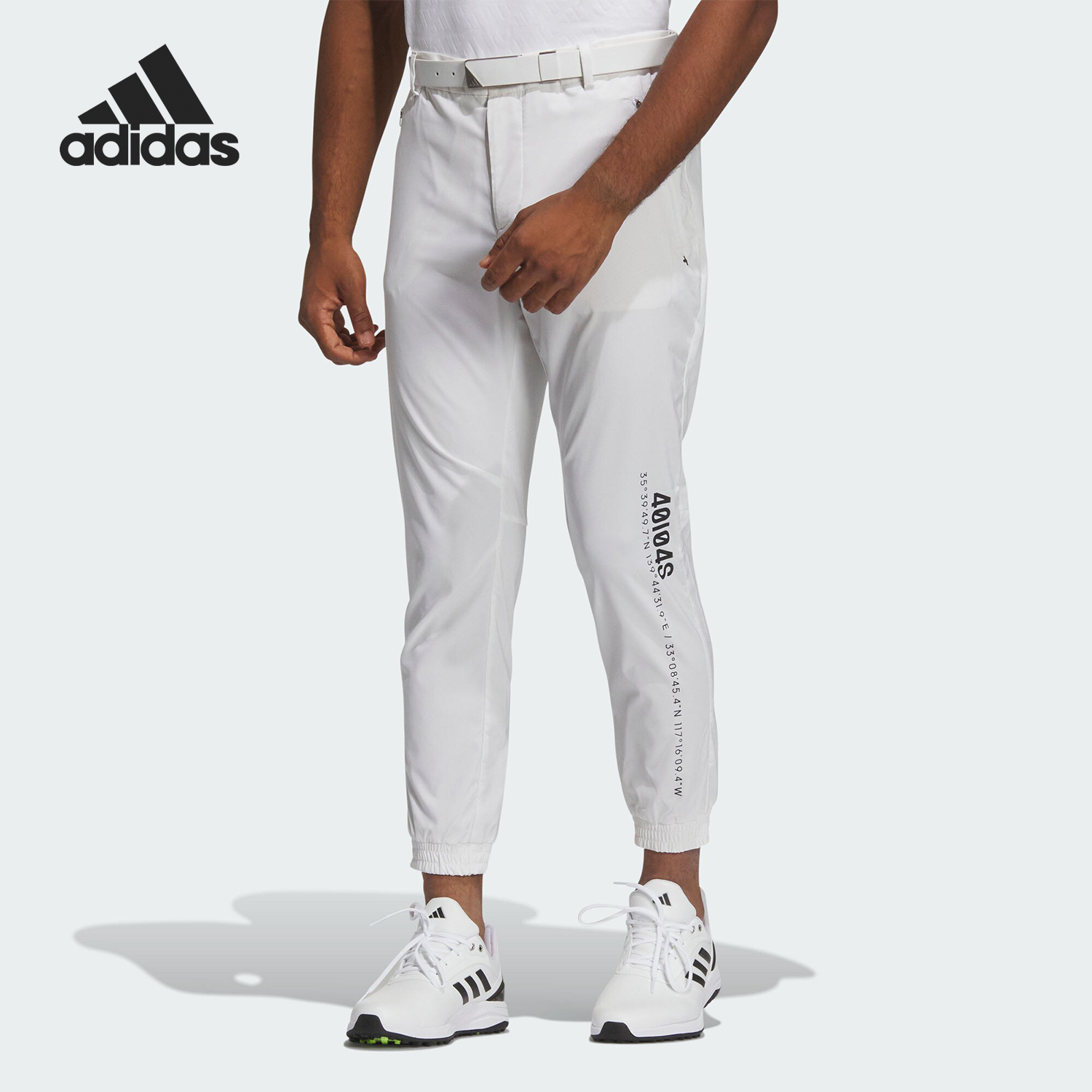 Adidas/阿迪达斯正品高尔夫男士束脚休闲运动九分裤IN9015