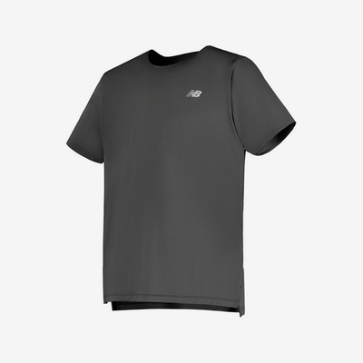 New Balance/NB正品夏季新款男子户外休闲运动短袖T恤MT43213-BK