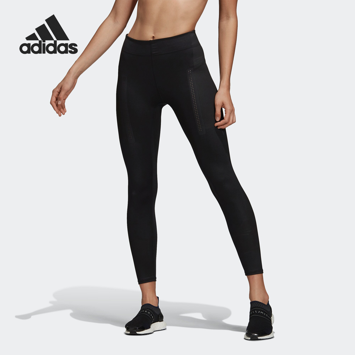 Adidas/阿迪达斯正品 女子健身训练瑜伽跑步紧身运动长裤 DW9578