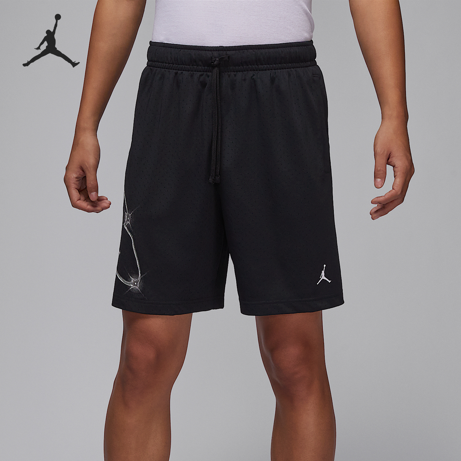 Nike/耐克正品JORDAN男士训练运动透气篮球短裤HF9944-010