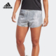 Adidas HY5503 女士瑜伽健身透气跑步短裤 阿迪达斯正品 夏季