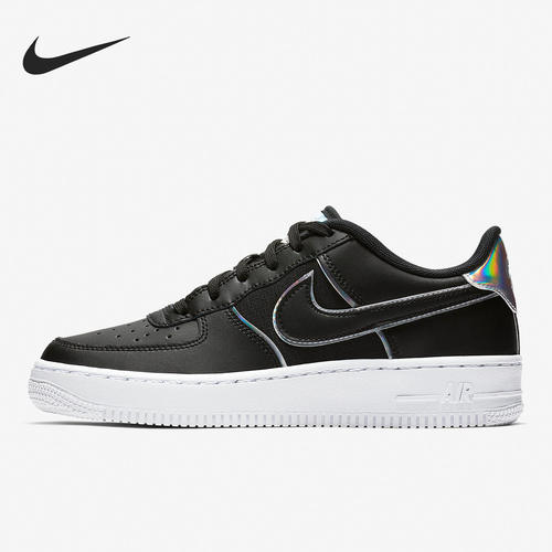 Nike耐克正品Air Force 1 Y 2 K大童镭射尾低帮板鞋BQ7042-001