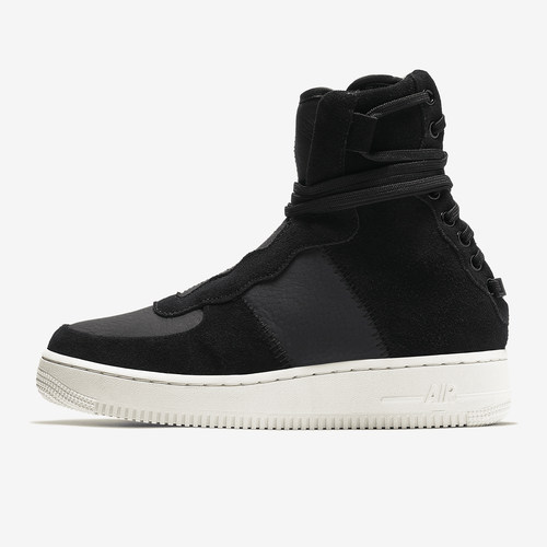Nike/耐克正品Air Force 1 AF1黑白新变革女子板鞋 BV8252-001