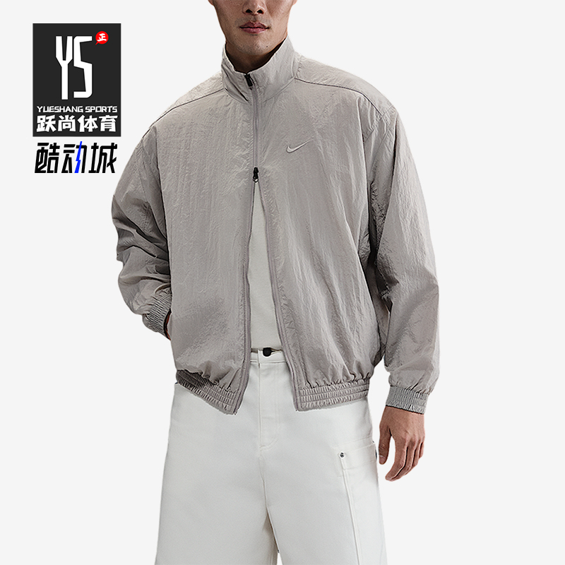 Nike/耐克正品Club男士Oversize风梭织经典运动夹克HV6918-009