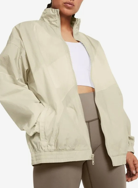 UA/安德玛正品Strom女士训练运动褶皱梭织外套夹克1382762-289