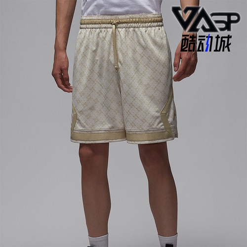 Nike/耐克正品JORDAN男士时尚透气干爽满印运动短裤HQ8664-104