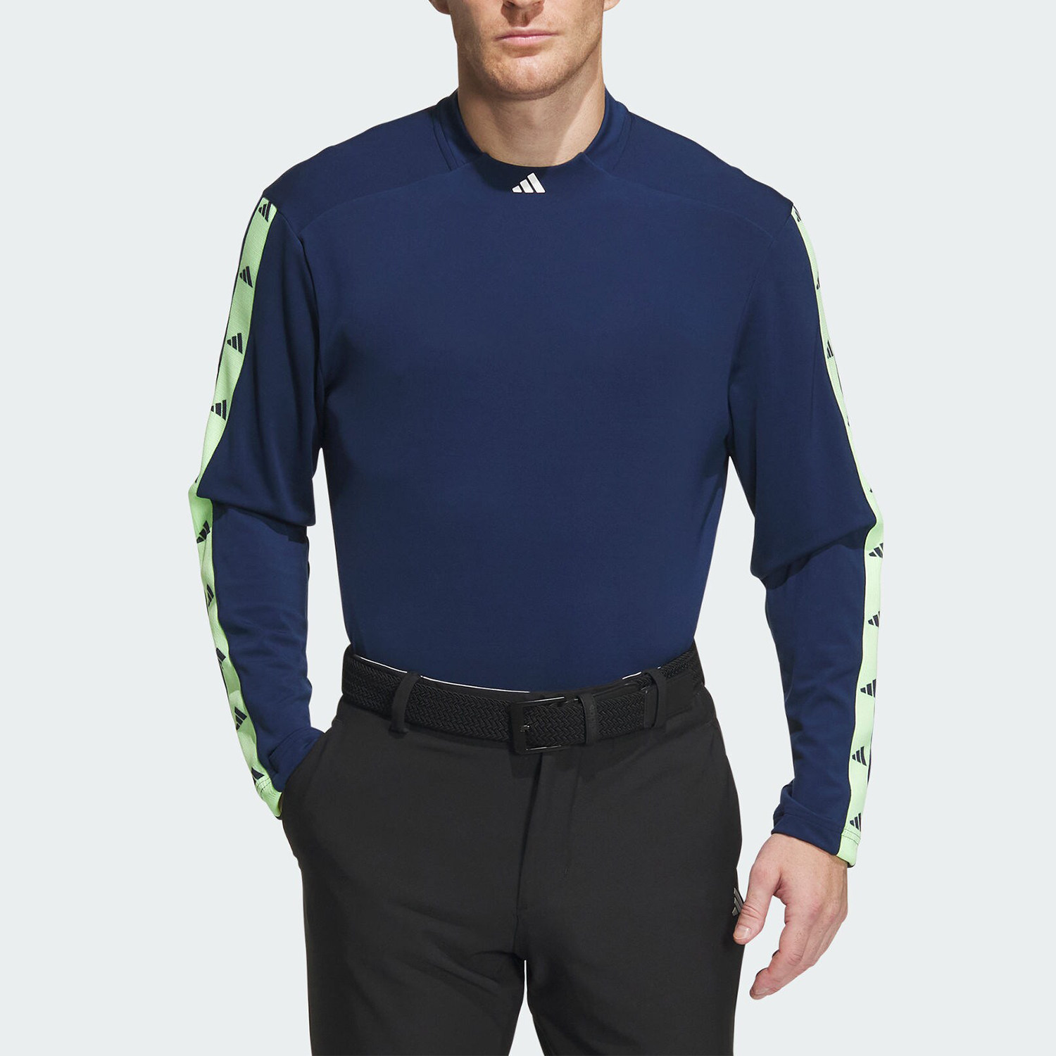 Adidas/阿迪达斯官方正品二合一男士高尔夫运动长袖POLO衫IN9042,运动服/休闲服装,运动POLO衫,淘宝优惠券,粉丝福利购,淘宝优惠卷