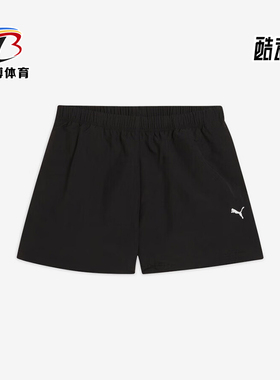 Puma/彪马正品夏季女士宽松经典干爽透气运动休闲短裤631918-01