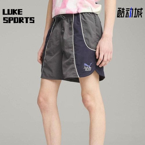Puma/彪马正品五分短裤新款男女同款亲肤经典休闲短裤629514-78