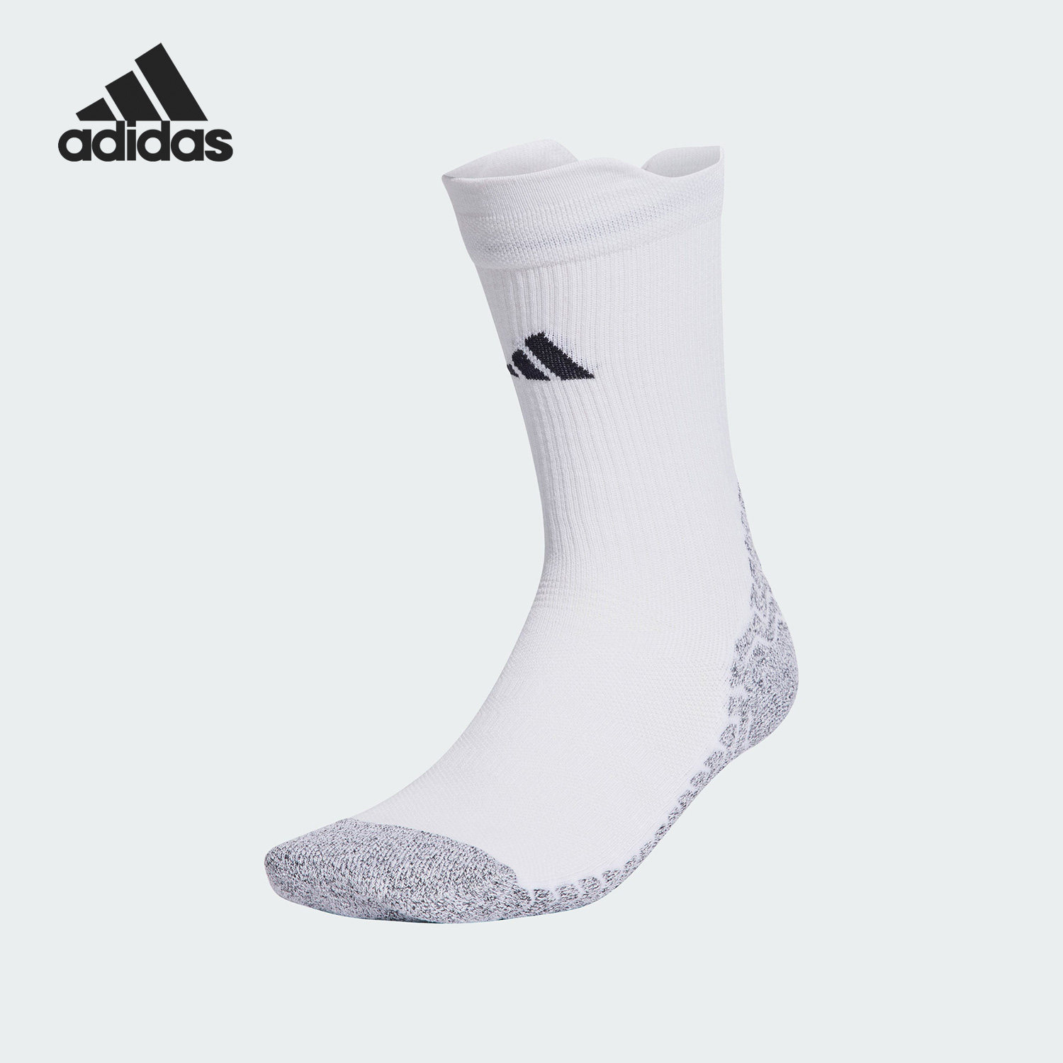 Adidas/阿迪达斯正品夏季男女时尚运动足球袜子一双装HN8833