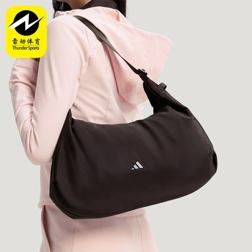 Adidas/阿迪达斯正品2026年春季女士收纳日常便携运动挎包KS5211