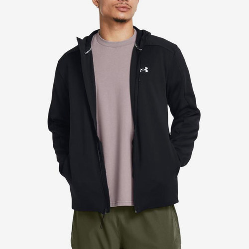 UA/安德玛正品Essential男士训练连帽运动夹克外套1378824-002