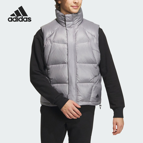 Adidas/阿迪达斯户外运动休闲男士VB立领羽绒马甲IL8911