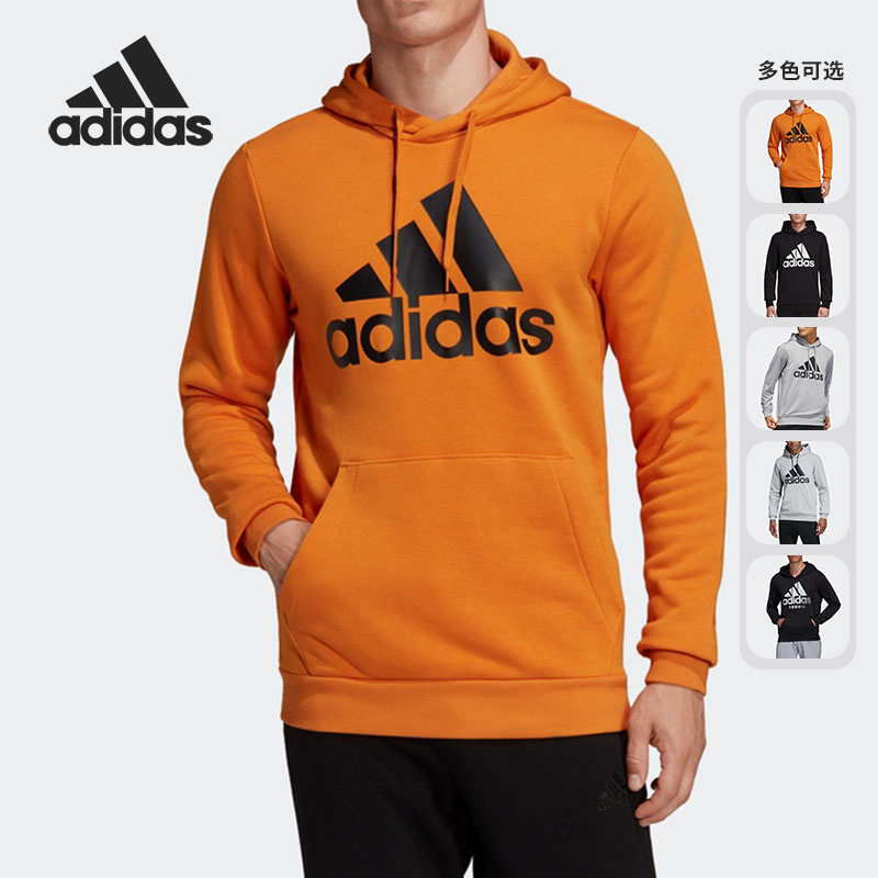阿迪达斯男子连帽套头卫衣