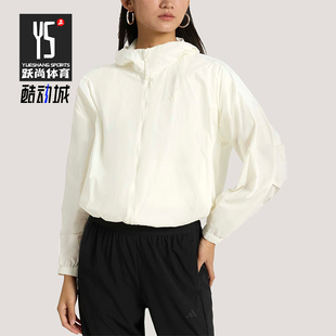Adidas 阿迪达斯正品 FAV 宽松凉感运动外套KS2861 JKT2女士经典