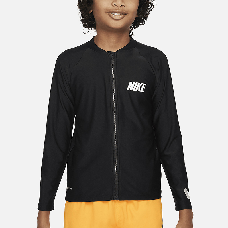 耐克大童男孩防晒亲肤长袖外套