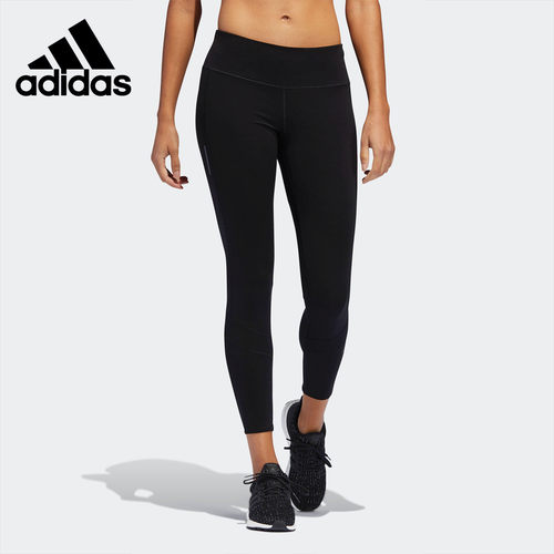 Adidas/阿迪达斯官方正品女子九分瑜伽健身训练运动紧身裤 DX1989