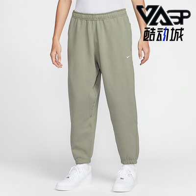 Nike/耐克正品Solo Swoosh 男士宽松束脚加绒长裤DX1365-320