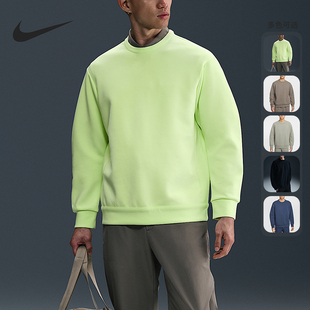 日常圆领立体剪裁运动卫衣HQ6965 Nike 男士 2025冬季 701 耐克正品