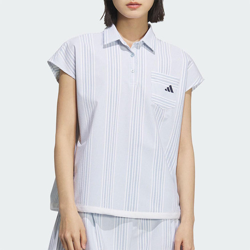 Adidas/阿迪达斯正品夏季款女士高尔夫运动透气经典短袖JF4579