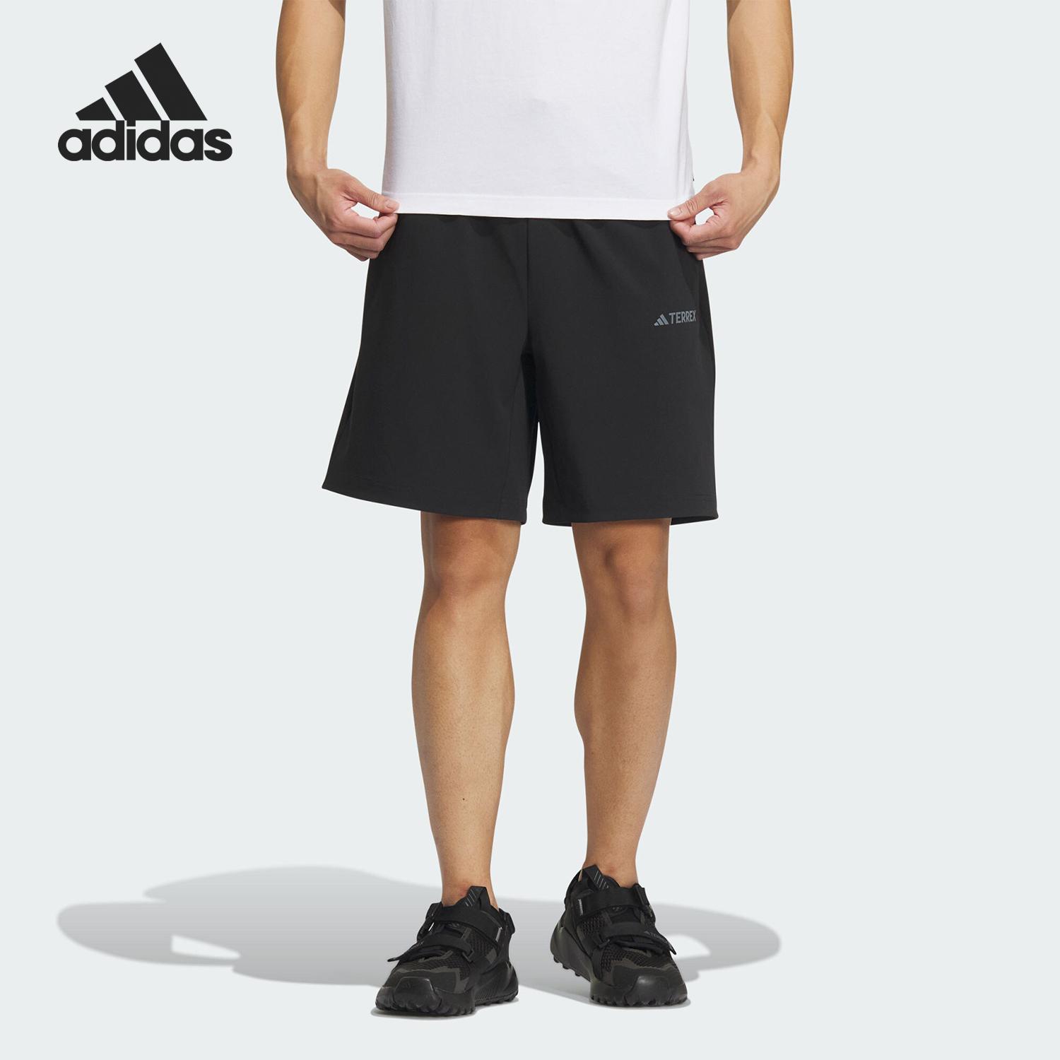 Adidas/阿迪达斯正品AR SHORTS 户外男士透气运动短裤IS0289