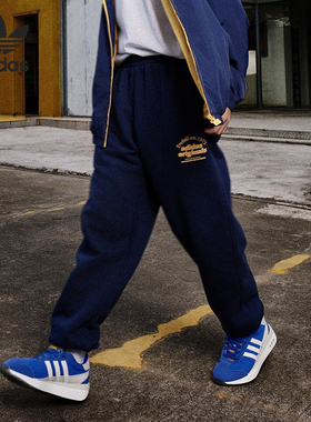Adidas/阿迪达斯三叶草春季男士复古运动裤JE3468
