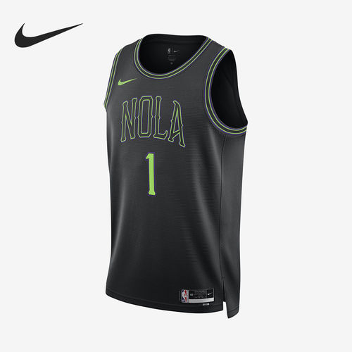 Nike/耐克正品新奥尔良鹈鹕队男士无袖亲肤球衣DX8511-012