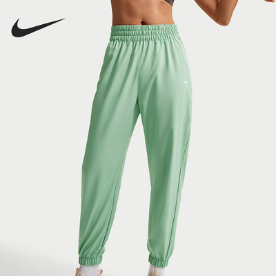Nike/耐克正品Dri-FIT 女士日常休闲高腰运动长裤HJ1051-007