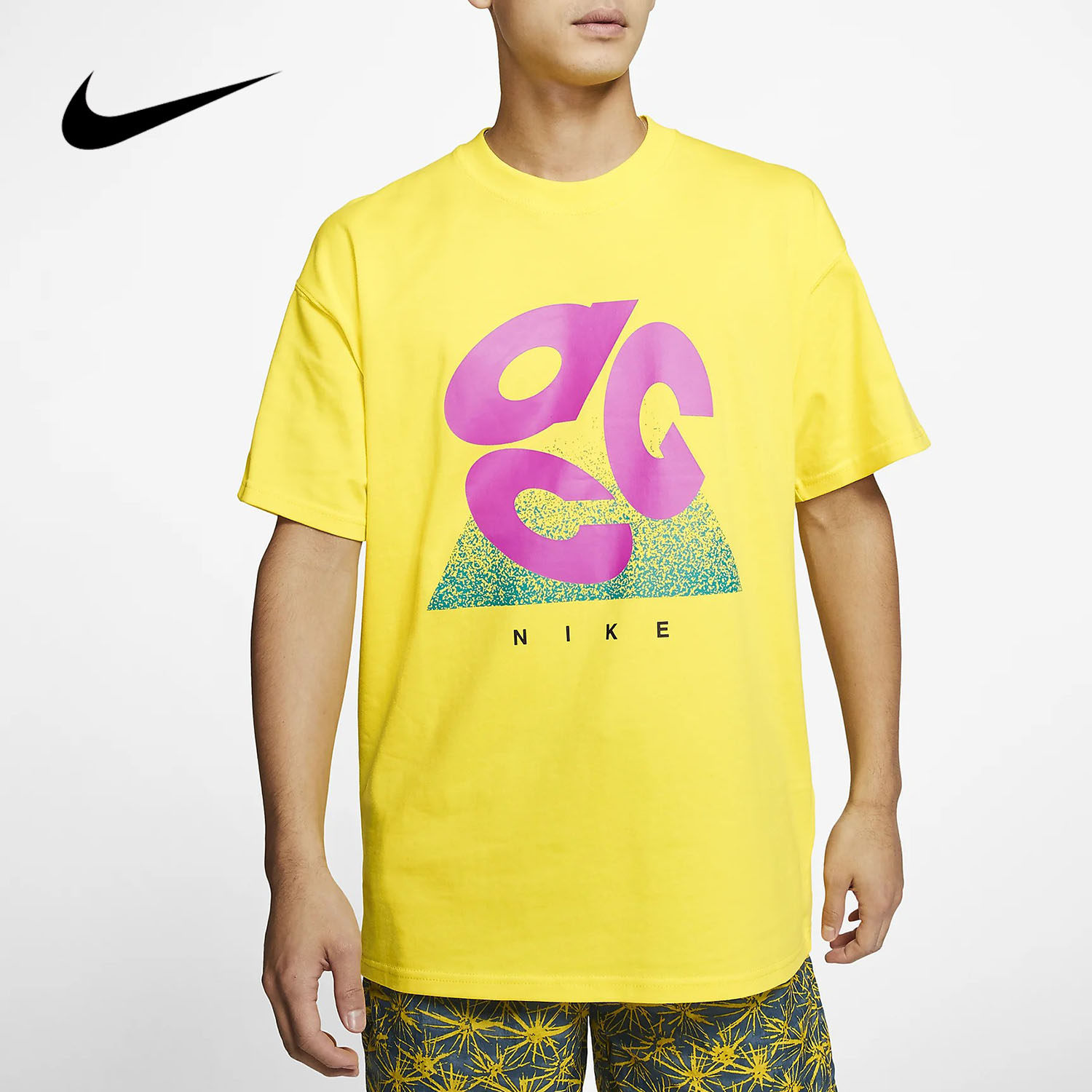 Nike/耐克正品 2020年春季新款男子印花圆领运动短袖T恤 CT4171