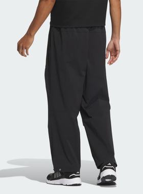 Adidas/阿迪达斯官方正品当季新款男士梭织直筒休闲长裤JN9458