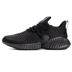Adidas/阿迪达斯 男女阿尔法小椰子黑武士运动跑步鞋 D97320