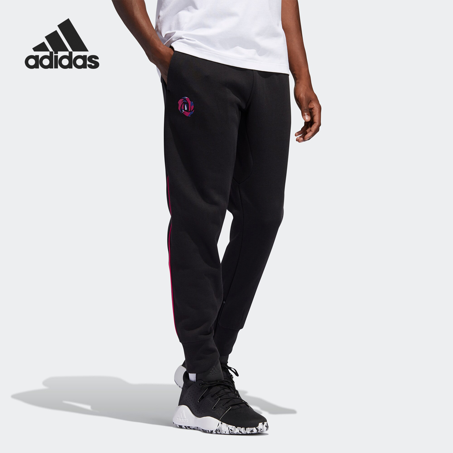 Adidas/阿迪达斯正品ROS PNT WINTER 男子篮球运动长裤FM0021