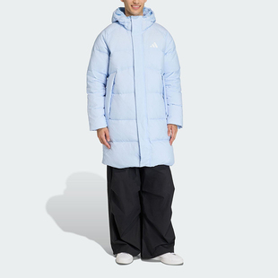 Adidas/阿迪达斯正品2025男士户外蓬松保暖时尚休闲羽绒服KS6482