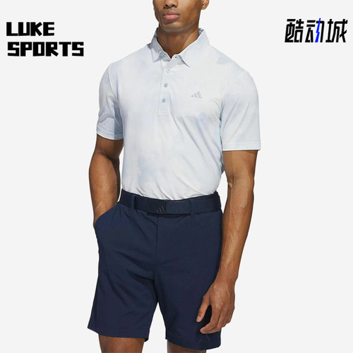 Adidas/阿迪达斯正品达斯Polo男白色夏日柔软经典亲肤短袖JN9143