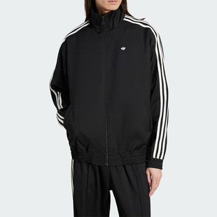 Adidas/阿迪达斯正品三叶草男士经典梭织立领运动夹克外套JC6357