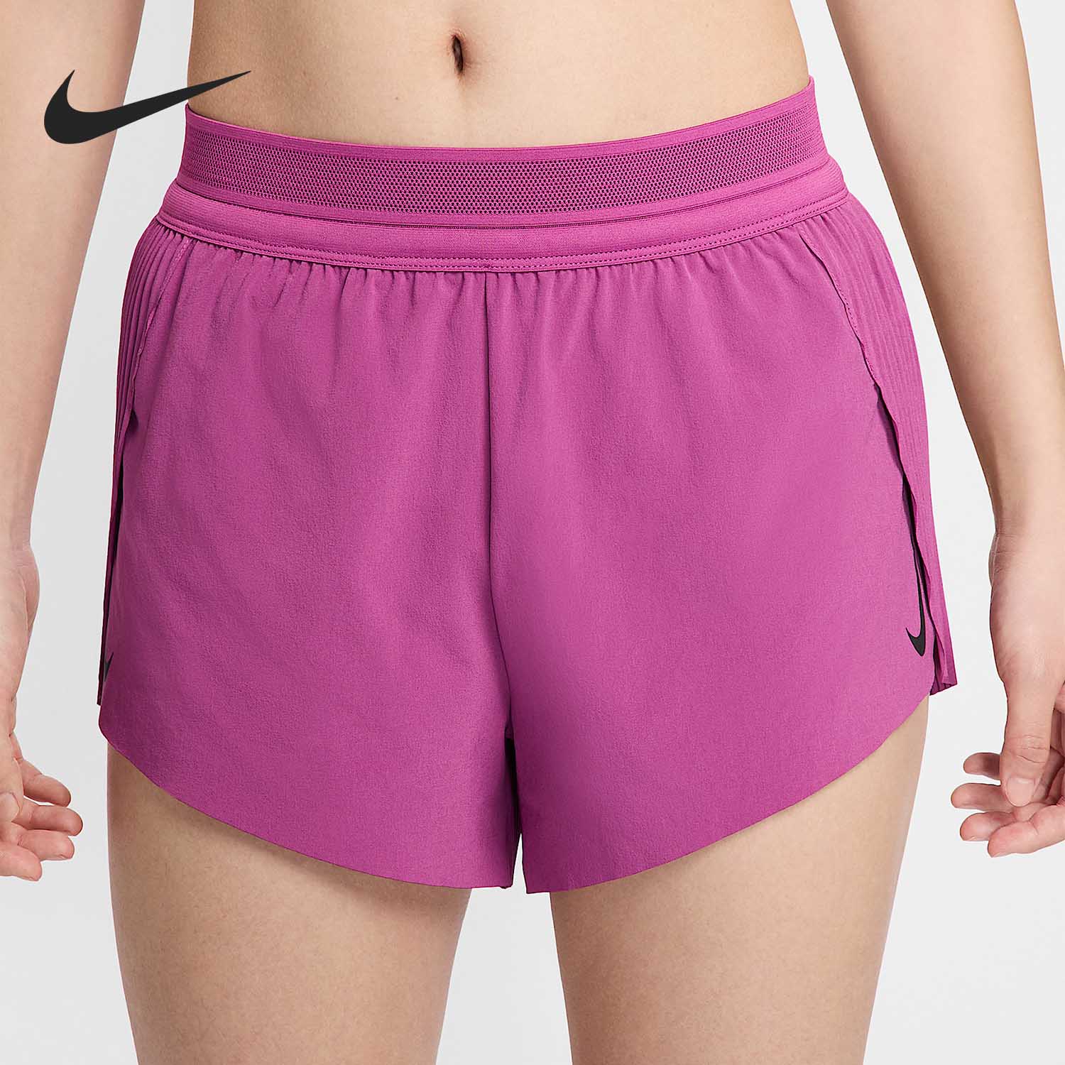 Nike/耐克正品Dri-FIT ADV女士中腰衬里跑步短裤FN2329-518