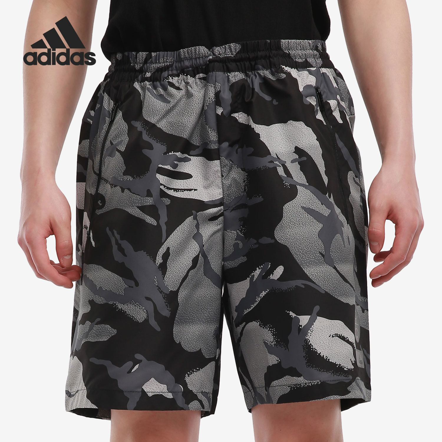 Adidas/阿迪达斯正品2021年夏新款休闲运动透气型男子短裤 GP0834