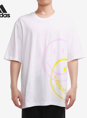 Adidas/阿迪达斯正品 NEO夏季新款男女运动休闲圆领短袖T恤H61984