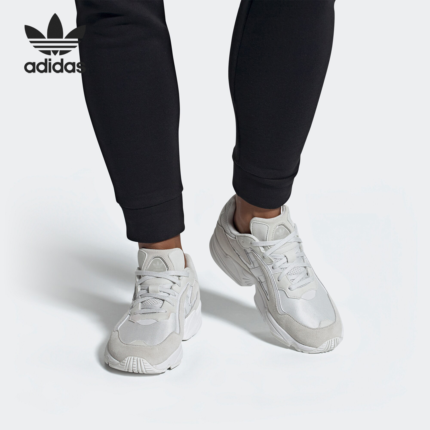 Adidas/阿迪达斯正品三叶草YUNG-96 CHASM男女系带运动鞋 EE7238
