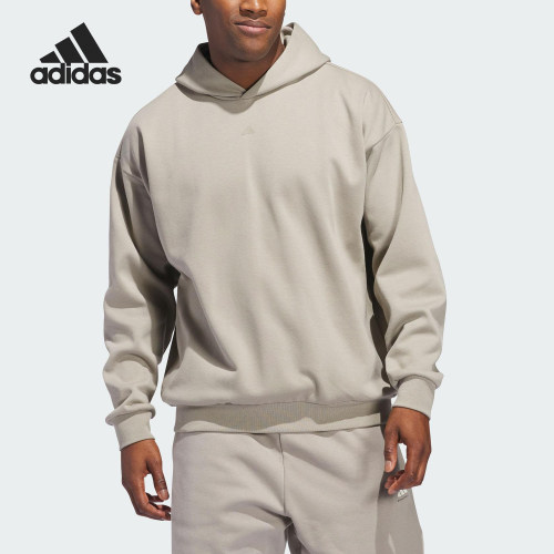 Adidas/阿迪达斯官方正品新款男女同款针织宽松连帽卫衣JC7846